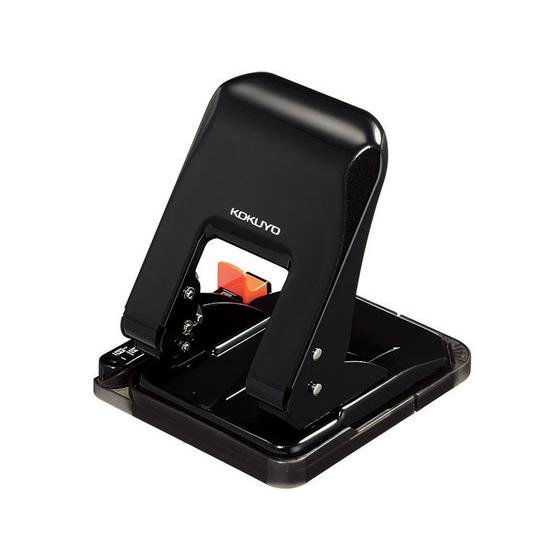 コクヨ 2穴パンチ〈ラクアケ〉37枚対応 黒 PN-G37D 小型 中型 パンチ 文具 事務