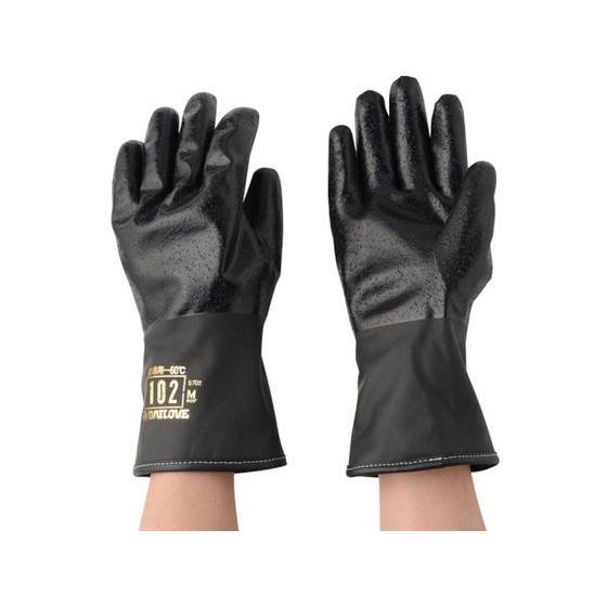 【お取り寄せ】DAILOVE 防寒用手袋ダイローブ102BK(M) D102BK-M 防寒手袋 作業...