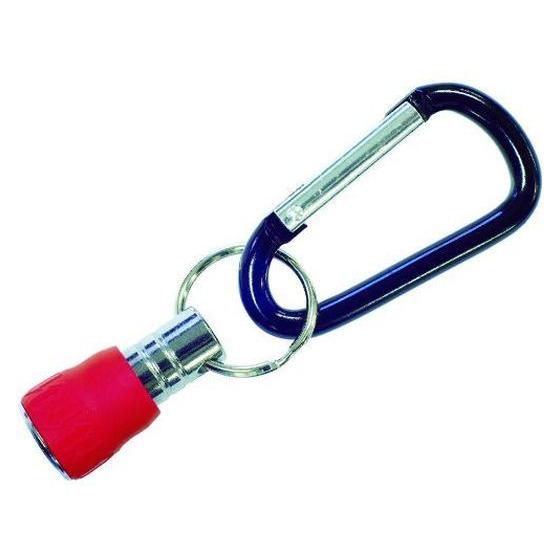 【お取り寄せ】TRUSCO ビットホルダ カラビナ付 赤 TBHK-R 整理 保管 作業