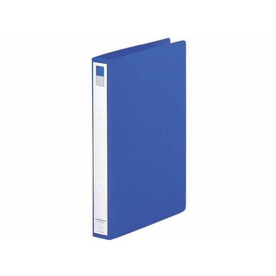 リヒトラブ リングファイル(カドロック&amp;ツイストリング) A4タテ背幅36 ブルー Ａ４ 丸型２穴リ...