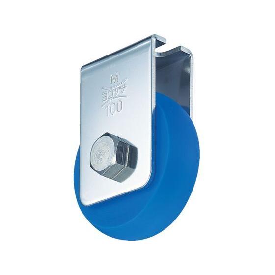 【お取り寄せ】ヨコヅナ ベアリング入 MCキャスター戸車 90山R CMS-0908 キャスター 戸...