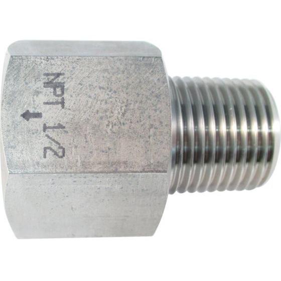 【お取り寄せ】ASOH ステンレス製 変換内外ソケット 外PT1／2×内NPT1／2 NF-8344...
