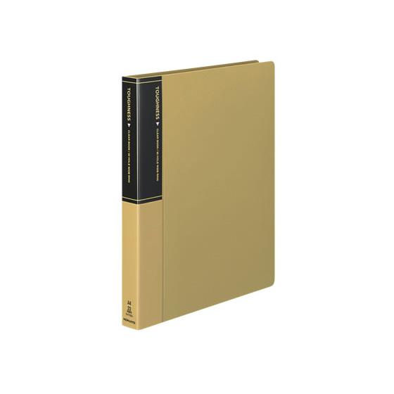 コクヨ クリヤーブック〈タフネス〉差替式 A4 30穴 背幅33mm 黄 Ａ４ 差替式クリヤーファイ...