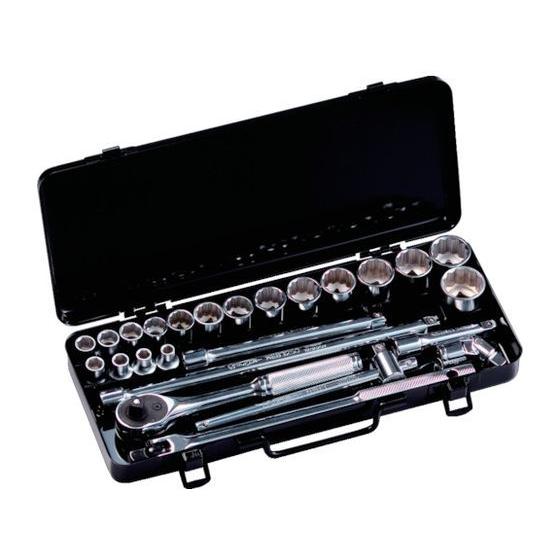 【お取り寄せ】スーパー ソケットレンチセット 差込角9.5mm(3／8インチ)入り数:25 N318...