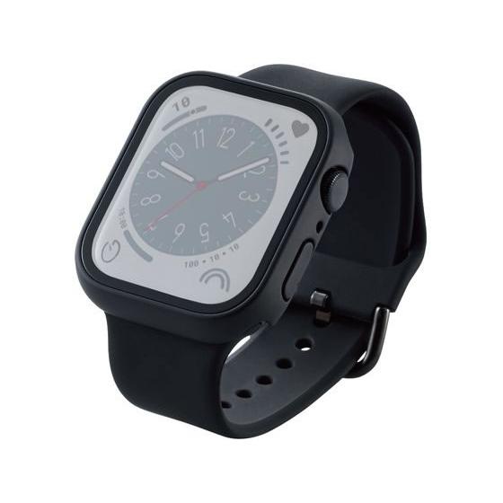 【お取り寄せ】エレコム Apple Watch 45mm フルカバーケース 10H AW-22AFC...