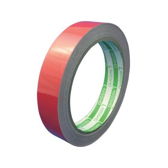 【お取り寄せ】日東エルマテ 再帰反射テープ 20mm×10m レッド HT-20R 反射テープ 反射...