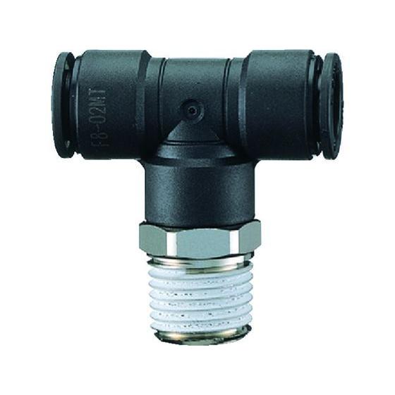 【お取り寄せ】チヨダ ファイブメイルブランチティ 8mm・R1／4 F8-02MT 汎用管継手 コン...