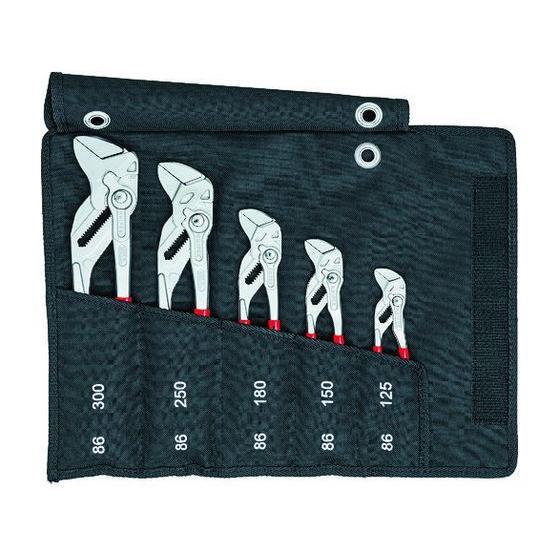 【お取り寄せ】KNIPEX プライヤーレンチセット 001955S4 スパナ プーラー レンチ 作業...