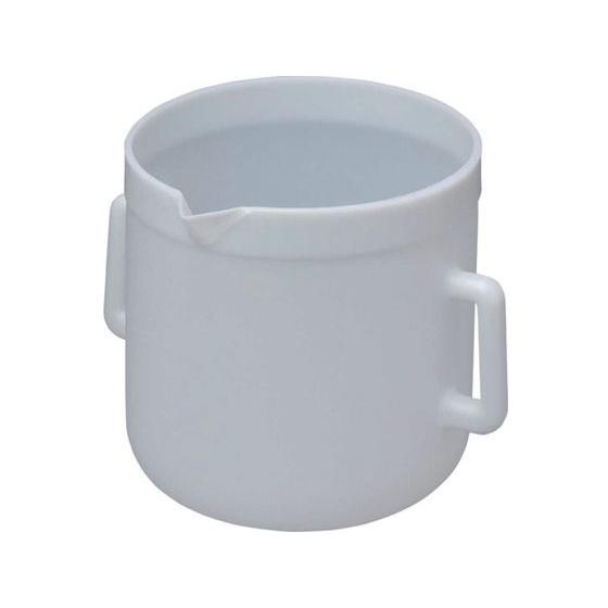 【お取り寄せ】瑞穂 ポリ両手付ビーカー 20L 0519 ビーカー 計量カップ コップ ガラス容器 ...