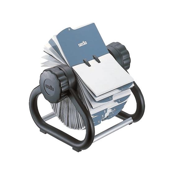 セキセイ 回転式名刺ホルダー ターボデックス400名用 本体 TD-1400