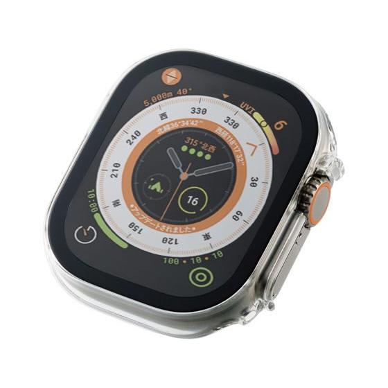 【お取り寄せ】エレコム Apple Watch Ultra49mm フルカバーケース AW-22CF...