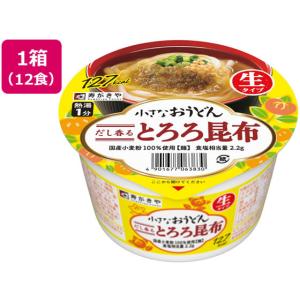 寿がきや 小さなおうどん とろろ昆布 86g×12食｜jetprice