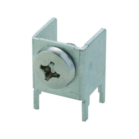 【お取り寄せ】TRUSCO 基板端子 50A (10個入) T4130DS ＤＩＮレール 端子台 コ...