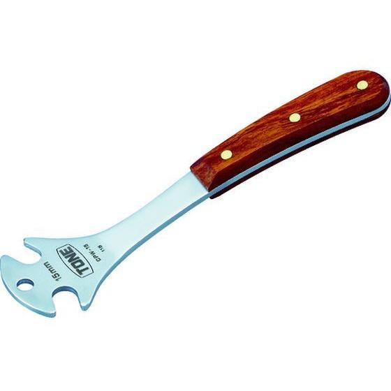 【お取り寄せ】TONE ペダルレンチ CPW-15 スパナ プーラー レンチ 作業用品 工具