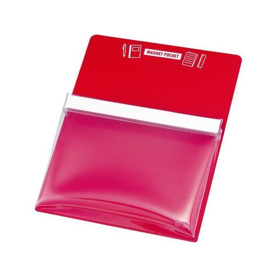 【お取り寄せ】TRUSCO マグネットポケットA4用 赤 MGP-A4-R マグネットポケット マグ...