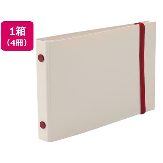 マルマン バインダー イントゥーワンプラス ミニ プラスチックバインダー 4冊 バインダーノート バ...