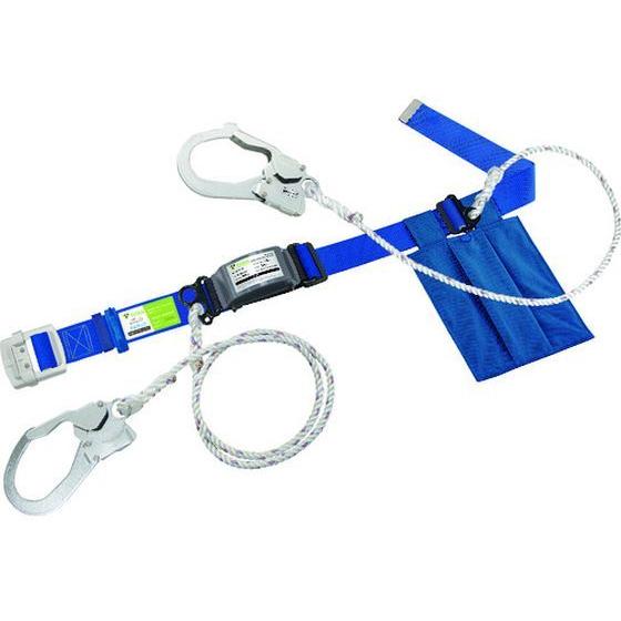 【お取り寄せ】タイタン カルラック ロープ+補助ロープ式 スカイブルー 墜落制止用器具 墜落制止用器...