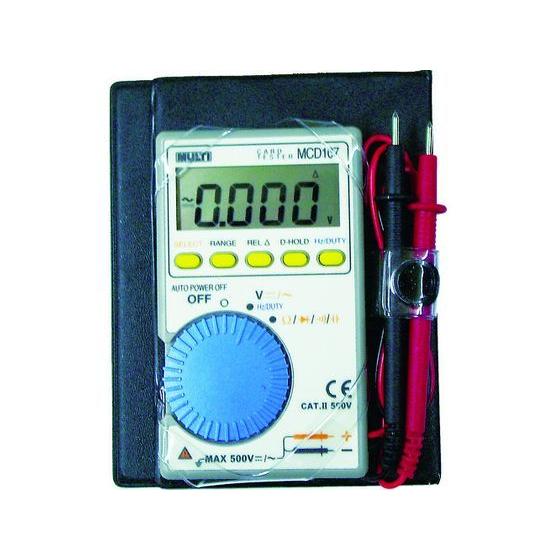 【お取り寄せ】マルチ ポケットマルチメーター MCD-107 デジタルマルチメーター テスター 電気...