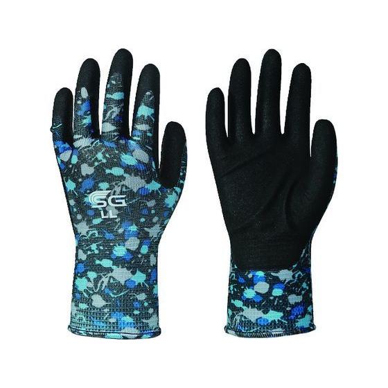 【お取り寄せ】トワロン ニトリル背抜き手袋 SG-A025 ペイントブラック LL 背抜き手袋 軍手...