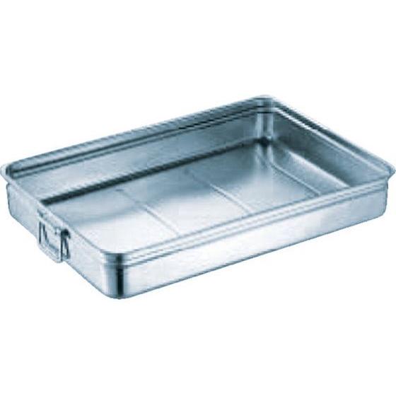 【お取り寄せ】スギコ 18-8ステンレス番重バット 大浅型 手付 550×370×80 SH-553...