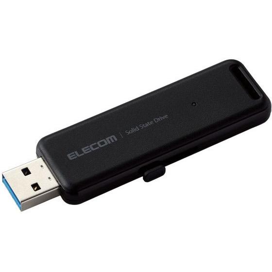 エレコム 外付けSSD 250GB USB3.2 ブラック ESD-EMB0250GBK ＳＳＤ 外...