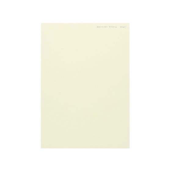 北越コーポレーション ニューファインカラー B4 ライトクリーム 500枚 Ｂ４サイズ イエロー系 ...