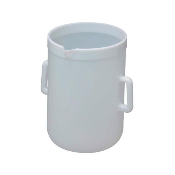 【お取り寄せ】瑞穂 ポリ両手付ビーカー 30L 0520 ビーカー 計量カップ コップ ガラス容器 ...