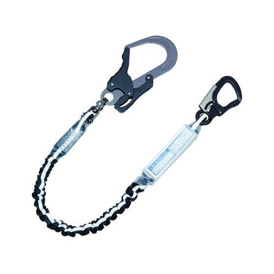 【お取り寄せ】KH ジャバラ剣 アルミ自在小フック17 黒／反射シルバーライン 墜落制止用器具 安全...