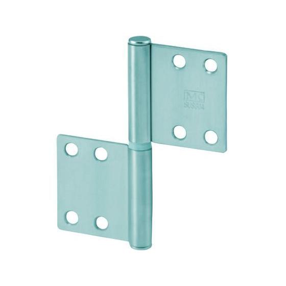 【お取り寄せ】MK ステンレス ルーム丁番2R(両面皿) 102×89 HL S-45CH 071 ...