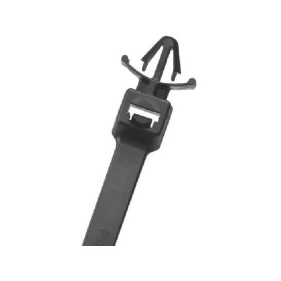 【お取り寄せ】パンドウイット 押し込みタイプナイロン結束バンド 耐候性黒 (500本入) PLWP1...