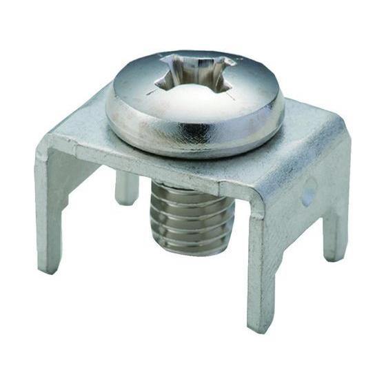 【お取り寄せ】TRUSCO 基板端子 50A (10個入) T4131DS ＤＩＮレール 端子台 コ...