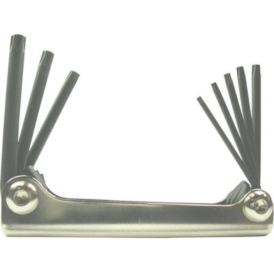 【お取り寄せ】ボンダス メタルナイフ式トルクス[[R]]レンチ 8本組(T6-T25) MTF8S ...