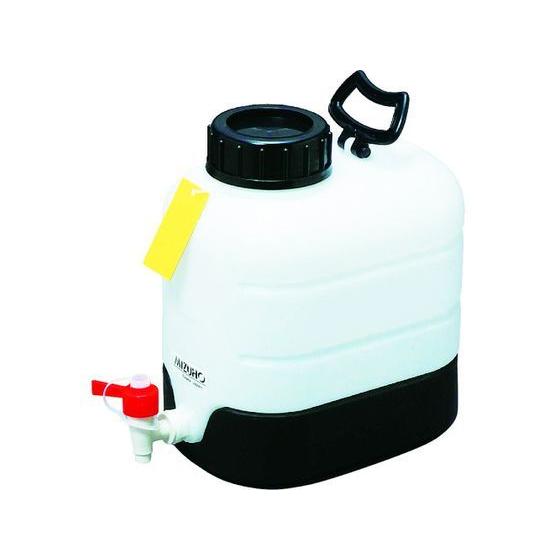 【お取り寄せ】瑞穂 MJテナーケミカルコック10L 2100 ポリタンク 扁平缶 バッグインコンテナ...