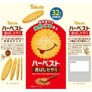 東ハト ハーベスト 香ばしセサミ 4枚×8包 ...の詳細画像1