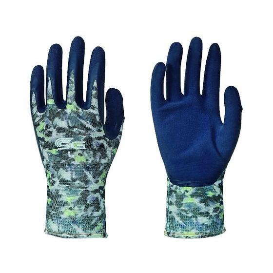 【お取り寄せ】トワロン 天然ゴム背抜き手袋 SG-R107 ぼかし柄グレー L 背抜き手袋 軍手 作...