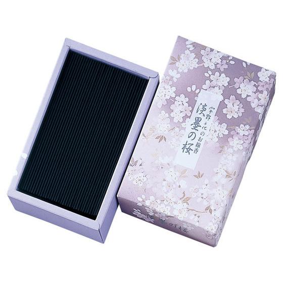 日本香堂 宇野千代のお線香 淡墨の桜 バラ詰200g 37108 日用雑貨