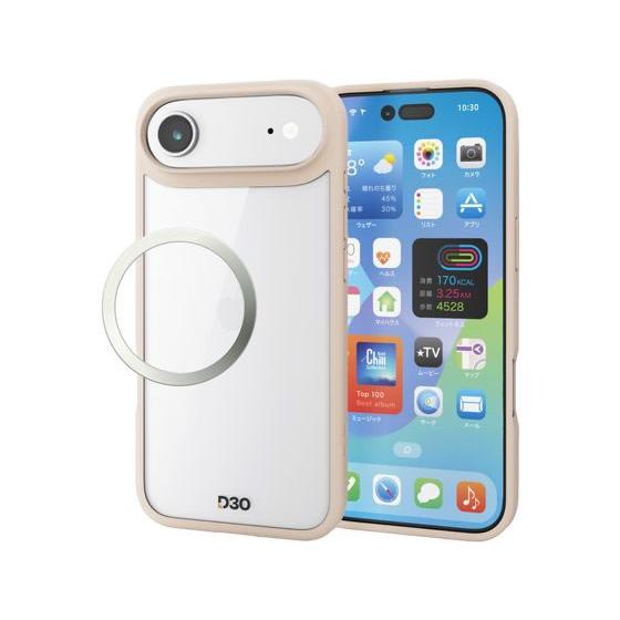 【お取り寄せ】エレコム iPhone Air ケース D3O ベージュ PM-A25BD3OFCBE...