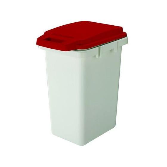 【お取り寄せ】TRUSCO 連結ワンハンドパッキンペール 70L レッド TRHPP-70-R 分別...