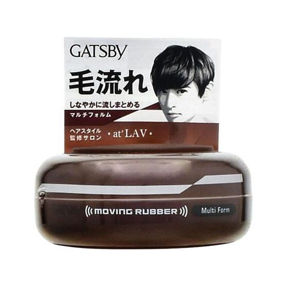 マンダム ギャツビー ムービングラバー マルチフォルム 80g ヘアワックス スタイリング ヘアケア