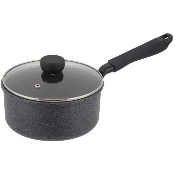 【お取り寄せ】LIV PLUS ベストコ 片手鍋 18cm ダークグレー 両手鍋 外輪鍋 円付鍋 片...