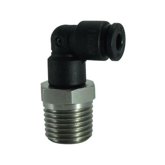 【お取り寄せ】チヨダ ファイブSUSメイルエルボ 4mm・R1／4 FS4-02ML 汎用管継手 コ...