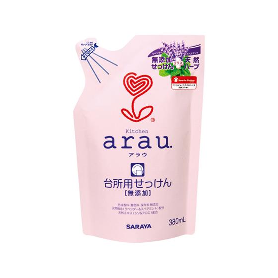 サラヤ アラウ. 台所用せっけん詰替 380mL