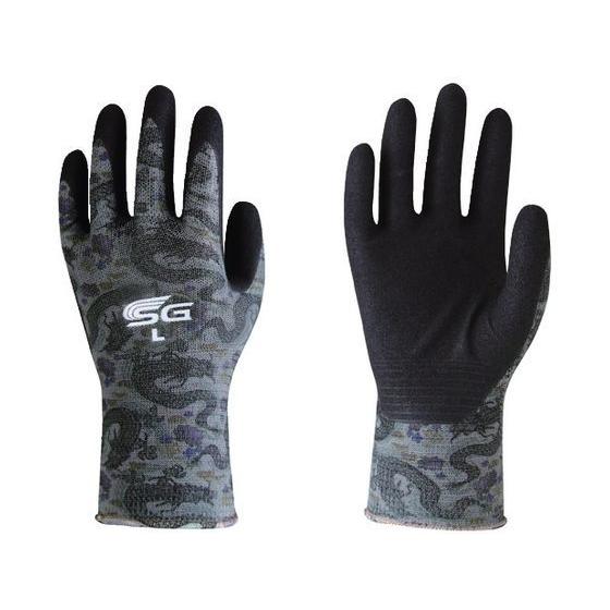 【お取り寄せ】トワロン ニトリル背抜き手袋 SG-A047 ドラゴングレー L SG-A047-L ...