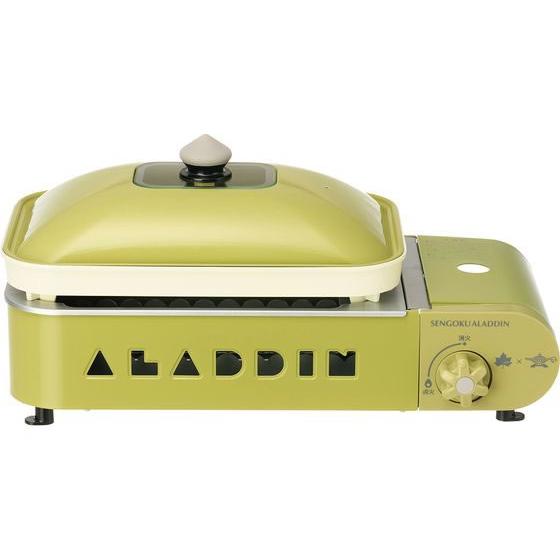 ロゴス LOGOS×SENGOKUALADDIN ポータブル ガス ホットプレートプチ カセットコン...