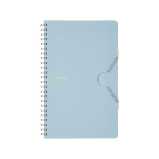 【お取り寄せ】コクヨ ソフトリングノート ペノット 5mm方眼 A5変形 ブルー スSP137S5B...
