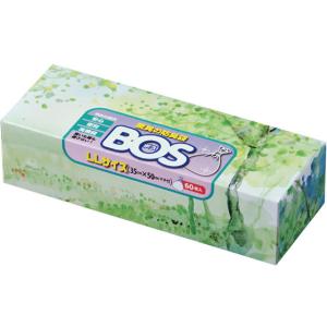 クリロン化成 驚異の防臭袋BOS おむつ処理袋 LLサイズ 60枚 ゴミ袋 ゴミ箱 清掃