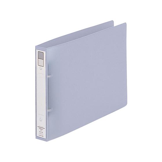 リヒトラブ リングファイル(カドロック&amp;ツイストリング) A4ヨコ 乳白 Ａ４ 丸型２穴リングファイ...