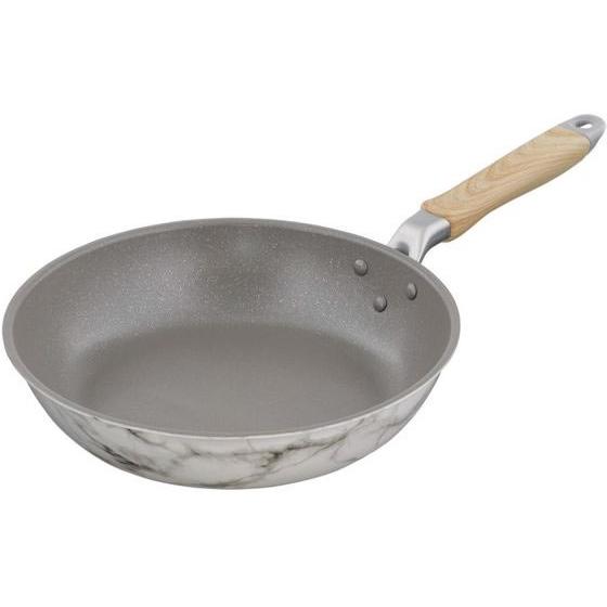 【お取り寄せ】LIV PLUS ベストコ フライパン 26cm ガス火専用 大理石柄