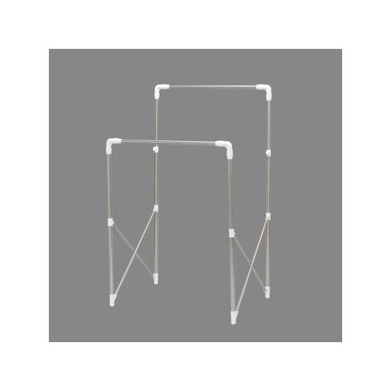 【お取り寄せ】アイリスオーヤマ 伸縮多機能物干し SMH-150R 物干し 洗濯 清掃 清掃