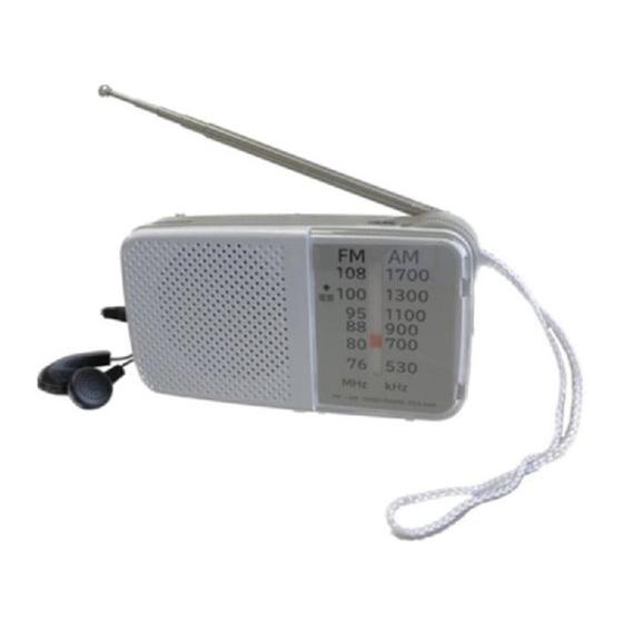 アンドー ハンディーラジオ R23648 ラジオ オーディオ ヘッドホン テレビ 家電